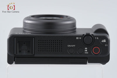 [Used] SONY VLOGCAM ZV-1F Black Digital Camera with Original Box