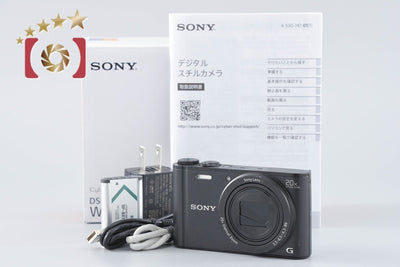 【中古】SONY ソニー Cyber-shot DSC-WX350 ブラック コンパクトデジタルカメラ 元箱付き