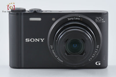 【中古】SONY ソニー Cyber-shot DSC-WX350 ブラック コンパクトデジタルカメラ 元箱付き