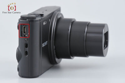 【中古】SONY ソニー Cyber-shot DSC-WX350 ブラック コンパクトデジタルカメラ 元箱付き