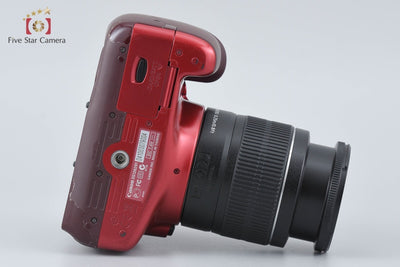 Used: Canon EOS Kiss X50 18-55 Lens Kit Red