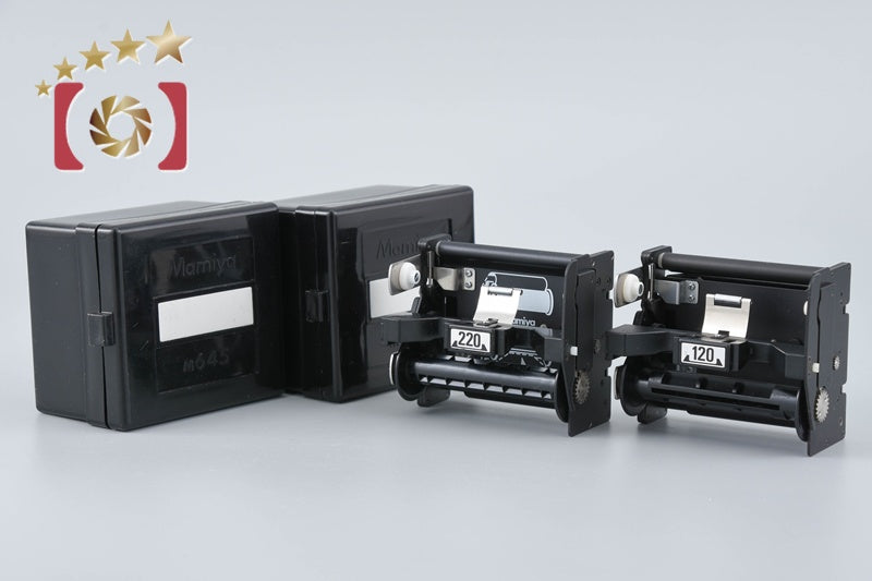 【中古】Mamiya マミヤ 120フィルムインサート + 220フィルムインサート M645用