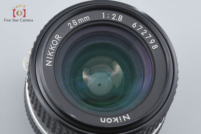 [Used] Nikon Nikkor Ai-S 28mm f/2.8