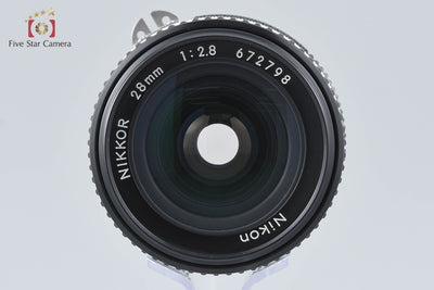 [Used] Nikon Nikkor Ai-S 28mm f/2.8