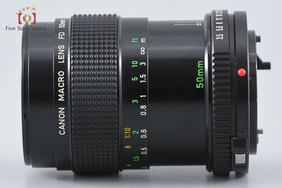 [Used] Canon New FD 50mm f/3.5 MACRO