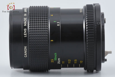 [Used] Canon New FD 50mm f/3.5 MACRO