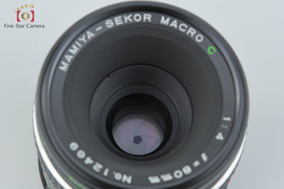 【中古】Mamiya マミヤ SEKOR MACRO C 80mm f/4