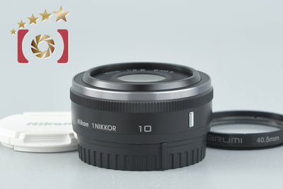 [Used] Nikon 1 NIKKOR 10mm f/2.8 Black