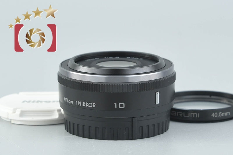 [Used] Nikon 1 NIKKOR 10mm f/2.8 Black