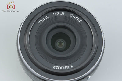 [Used] Nikon 1 NIKKOR 10mm f/2.8 Black