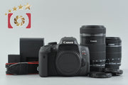 [Used] Canon EOS Kiss X8i Double Zoom Kit