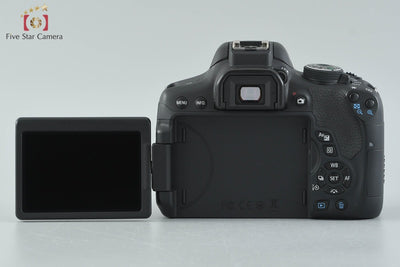 [Used] Canon EOS Kiss X8i Double Zoom Kit