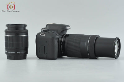 [Used] Canon EOS Kiss X8i Double Zoom Kit
