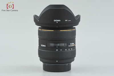 [Used] SIGMA 10-20mm f/4-5.6 EX DC HSM for Nikon