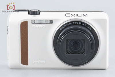 【Used】Casio HIGH SPEED EXILIM EX-ZR400 White Compact Digital Camera