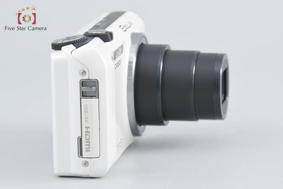 【Used】Casio HIGH SPEED EXILIM EX-ZR400 White Compact Digital Camera