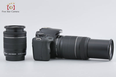 [Used] Canon EOS Kiss X7 Double Zoom Kit Black