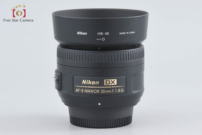 Used: Nikon AF-S DX NIKKOR 35mm f/1.8 G
