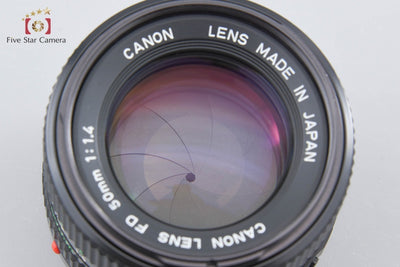 [Used] Canon New FD 50mm f/1.4