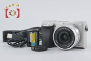 【中古】SONY ソニー α6000 ILCE-6000 シルバー パワーズームレンズキット