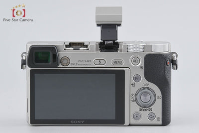 【中古】SONY ソニー α6000 ILCE-6000 シルバー パワーズームレンズキット