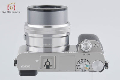 【中古】SONY ソニー α6000 ILCE-6000 シルバー パワーズームレンズキット