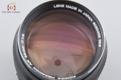 [Used] KONICA Konica HEXANON AR 85mm f/1.8 AE