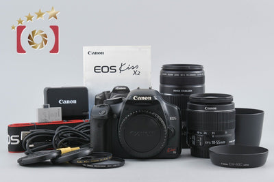 [Used] Canon EOS Kiss X2 Double Zoom Kit - Low Shutter Count