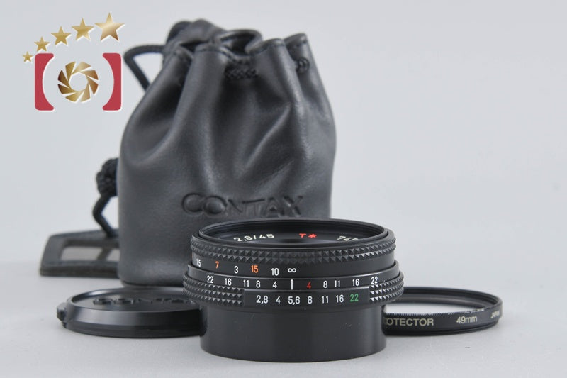 【中古】CONTAX コンタックス Carl Zeiss Tessar 45mm f/2.8 T* MMJ