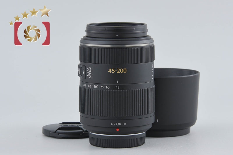[Used] Panasonic LUMIX G VARIO 45-200mm f/4-5.6 MEGA O.I.S. H-FS045200