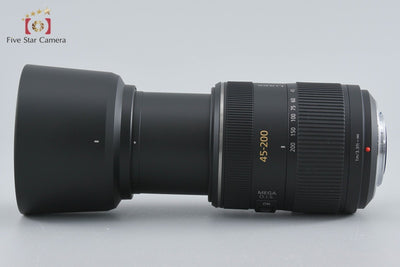 【中古】Panasonic パナソニック LUMIX G VARIO 45-200mm f/4-5.6 MEGA O.I.S. H-FS045200