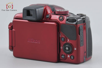【中古】Nikon ニコン COOLPIX P520 レッド コンパクトデジタルカメラ