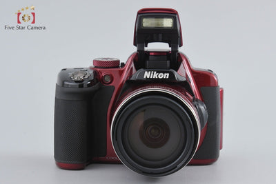 【中古】Nikon ニコン COOLPIX P520 レッド コンパクトデジタルカメラ