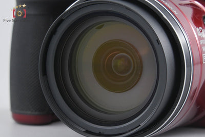 【中古】Nikon ニコン COOLPIX P520 レッド コンパクトデジタルカメラ