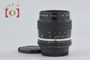 [Used] Nikon Ai-S MICRO NIKKOR 55mm f/2.8