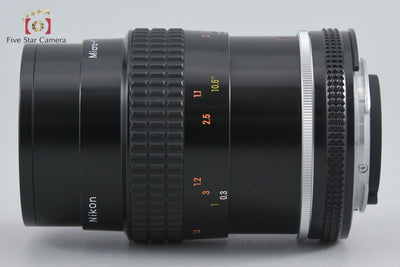 [Used] Nikon Ai-S MICRO NIKKOR 55mm f/2.8
