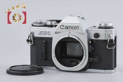 [Used] Canon AE-1 Silver Film SLR Camera