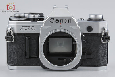 [Used] Canon AE-1 Silver Film SLR Camera