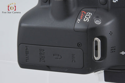 【中古】Canon キヤノン EOS Kiss X7 ブラック デジタル一眼レフカメラ