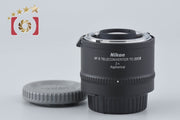 Used Nikon AF-S TELECONVERTER TC-20EIII 2x Aspherical