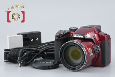 [Used] Nikon COOLPIX P510 Red Compact Digital Camera