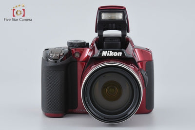 [Used] Nikon COOLPIX P510 Red Compact Digital Camera