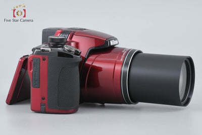 [Used] Nikon COOLPIX P510 Red Compact Digital Camera