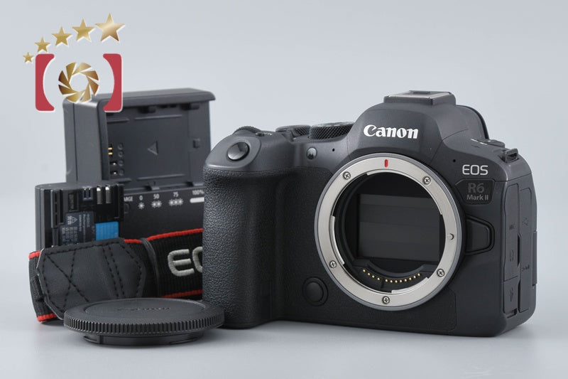【中古】Canon キヤノン EOS R6 Mark II ミラーレス一眼カメラ シャッター回数僅少