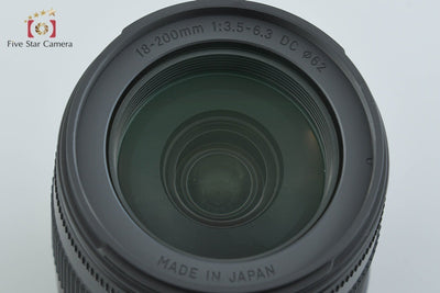 【中古】SIGMA シグマ 18-200mm f/3.5-6.3 DC OS HSM Contemporary ニコン用