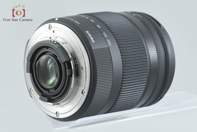 【中古】SIGMA シグマ 18-200mm f/3.5-6.3 DC OS HSM Contemporary ニコン用