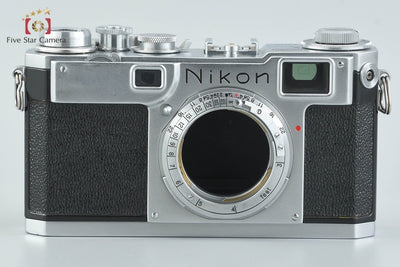 [Used] Nikon S2 Early Model + NIKKOR-S.C 50mm f/1.4