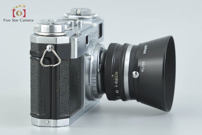 [Used] Nikon S2 Early Model + NIKKOR-S.C 50mm f/1.4