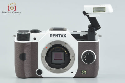 [Used] PENTAX Q7 Zoom Lens Kit White x Brown - Low Shutter Count