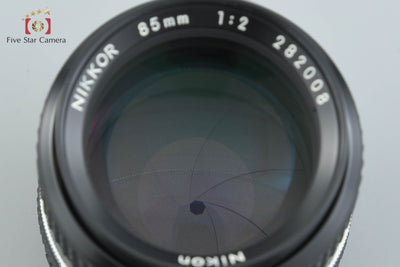 [Used] Nikon Ai-S NIKKOR 85mm f/2